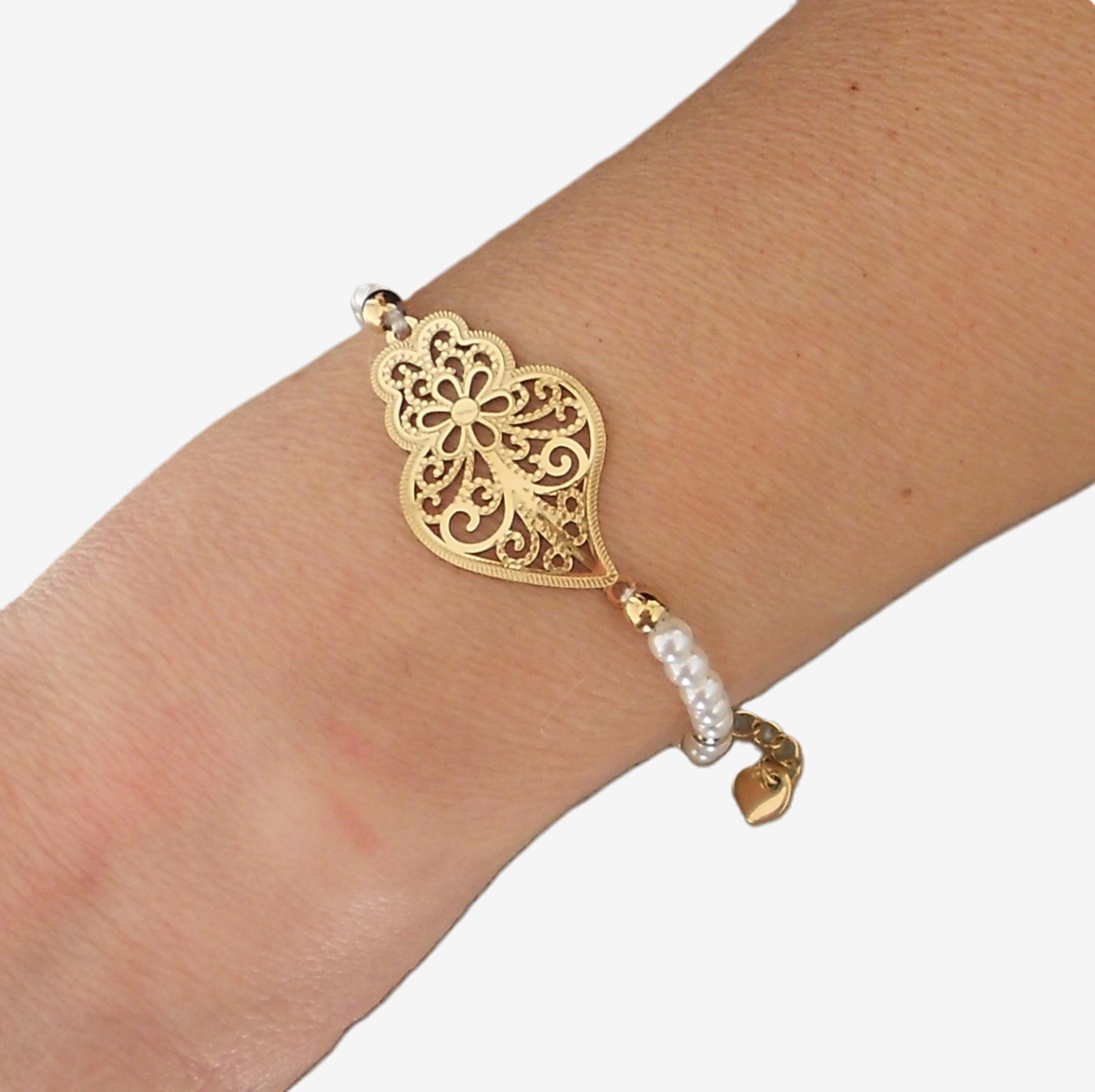 Pulseira em aço