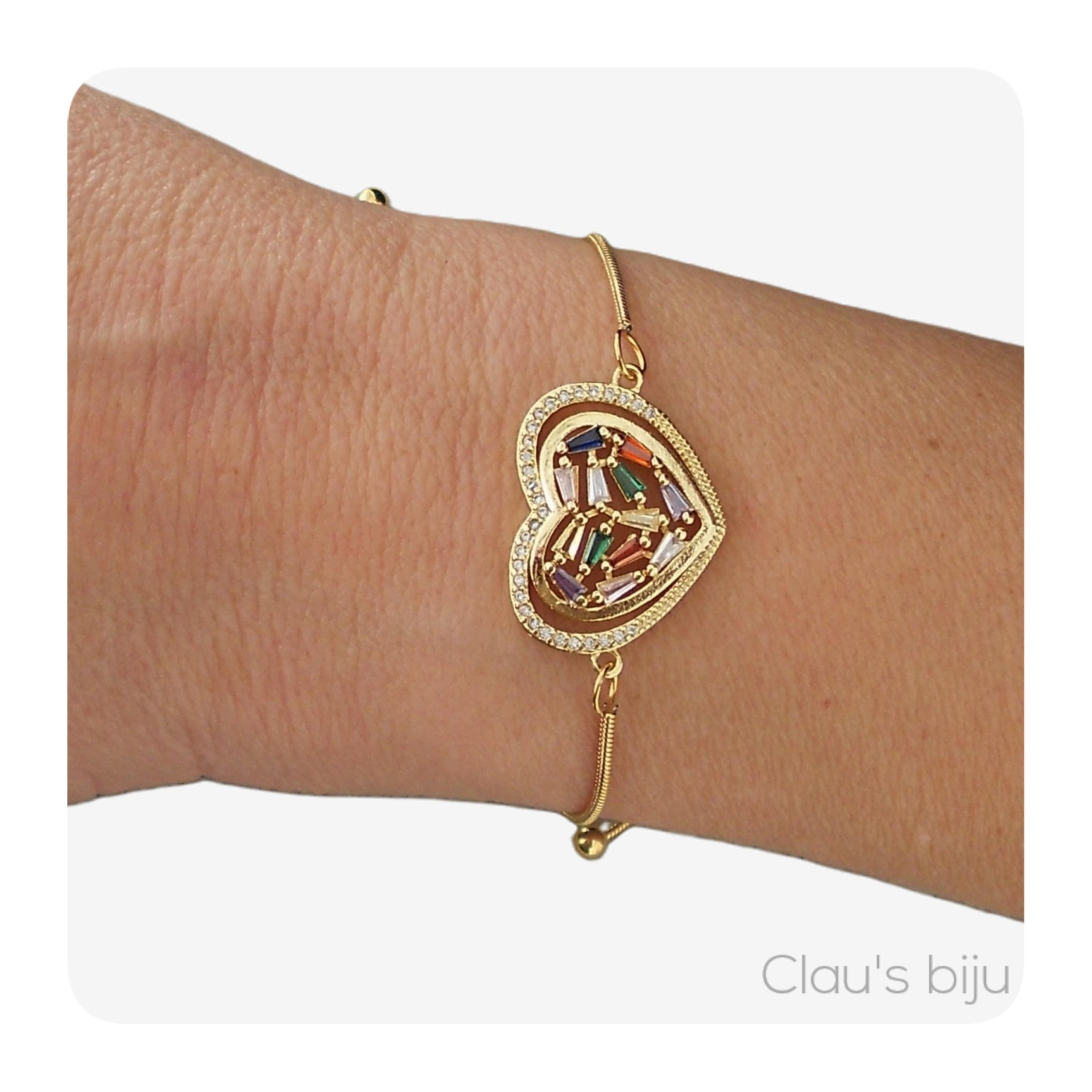 Pulseira em aço