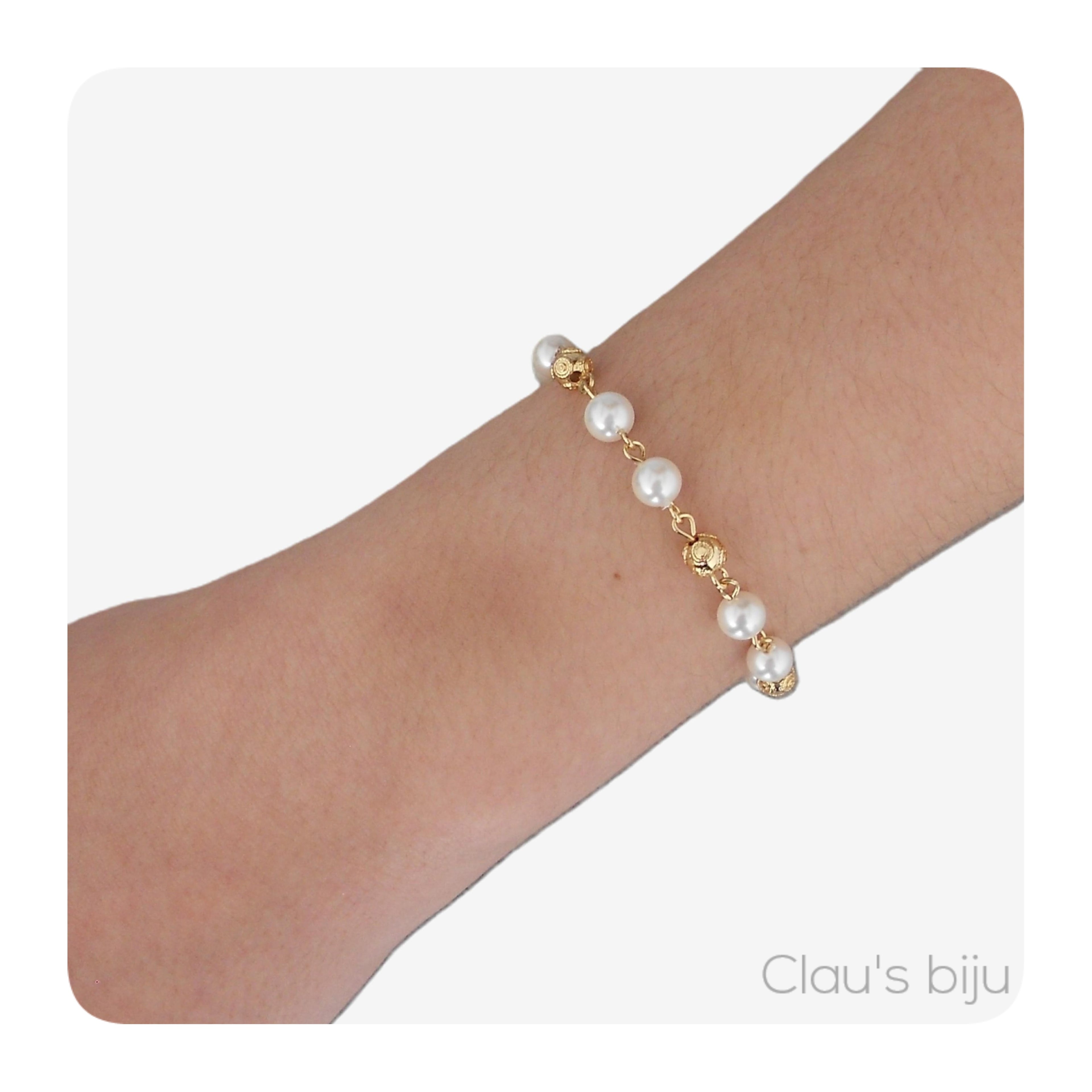Pulseira em aço