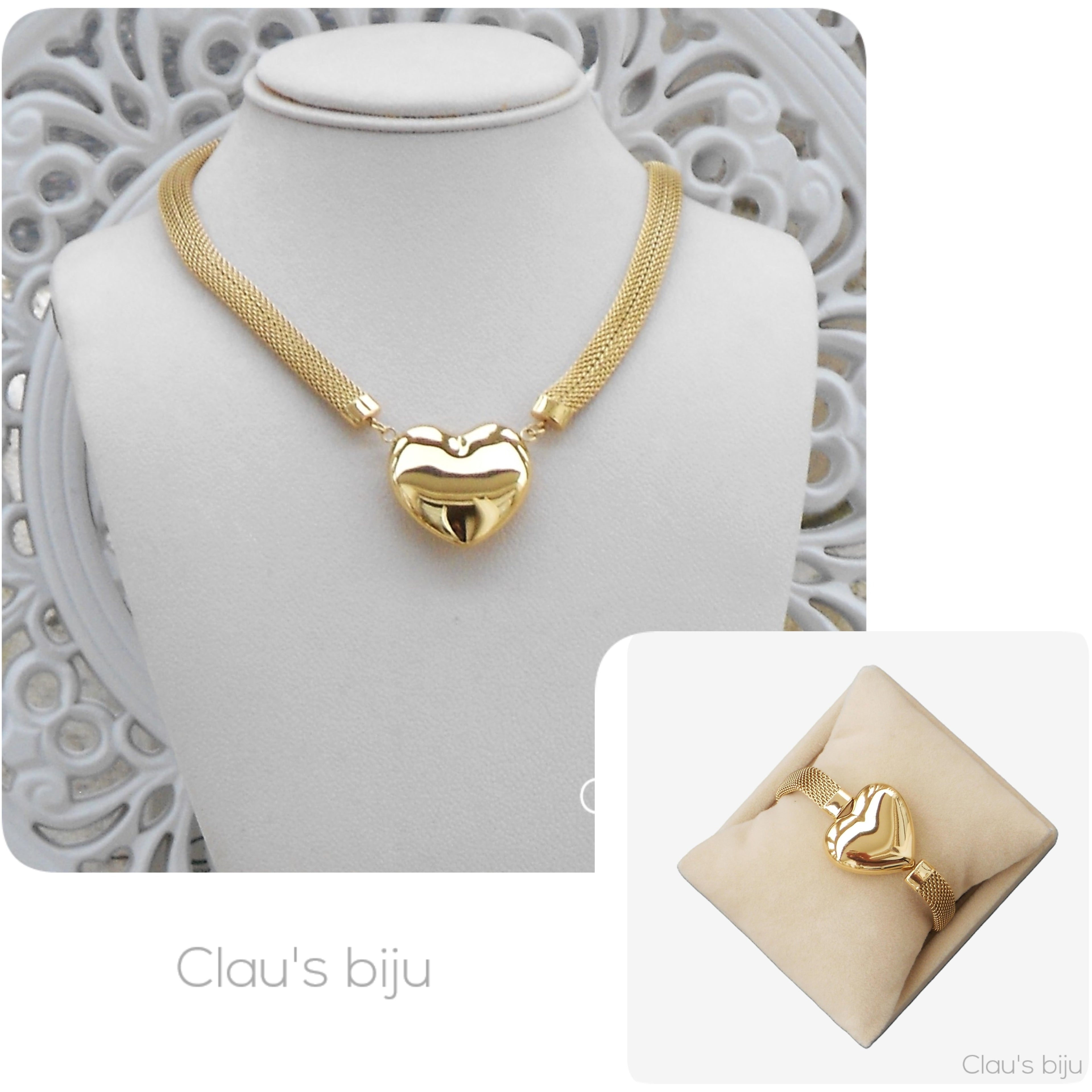 Pulseira em aço