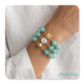 Pulseiras com pedras turmalina