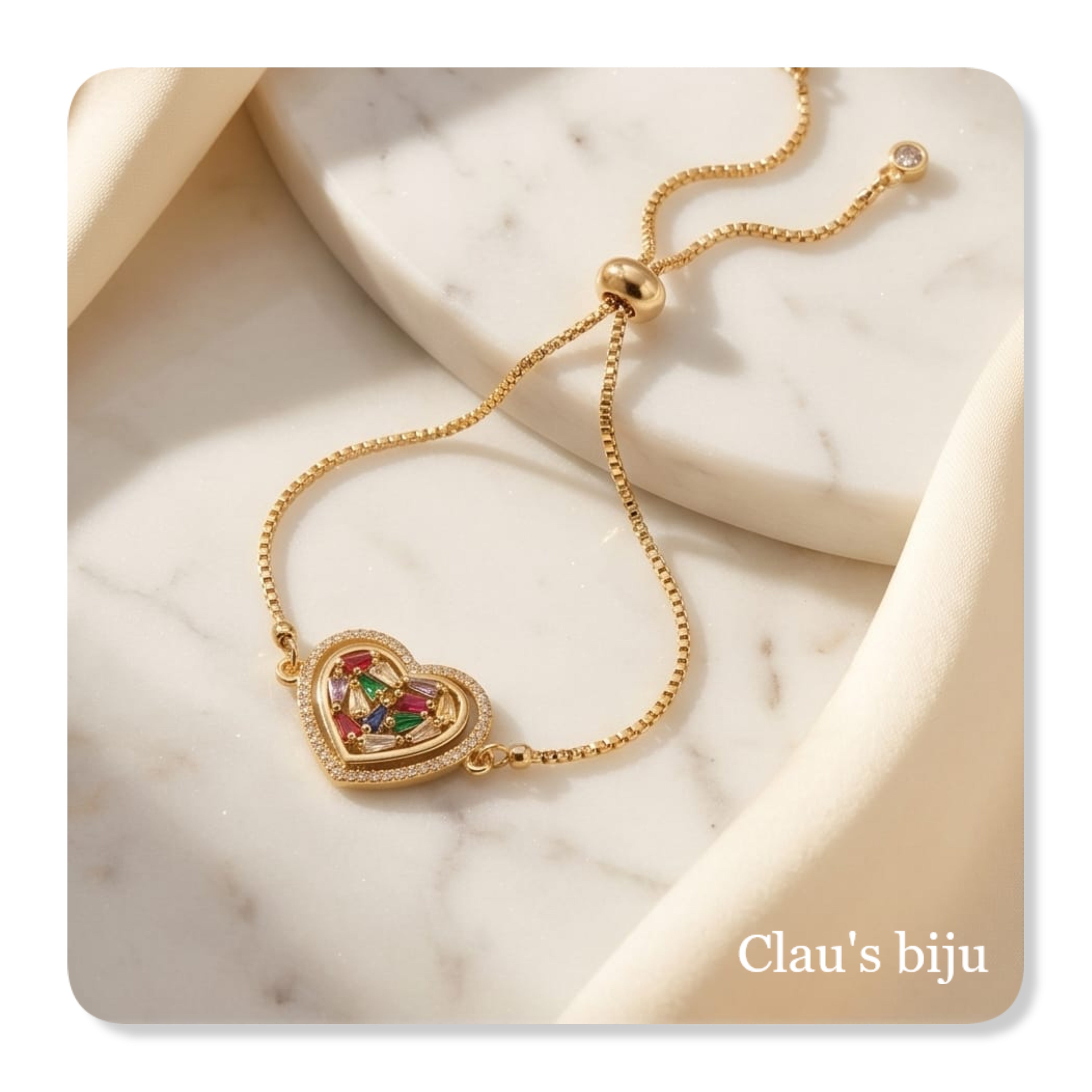 Pulseira em aço