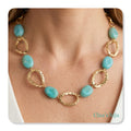 Colar em aço