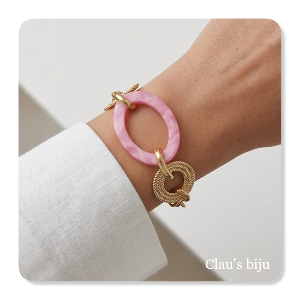 Pulseira em aço