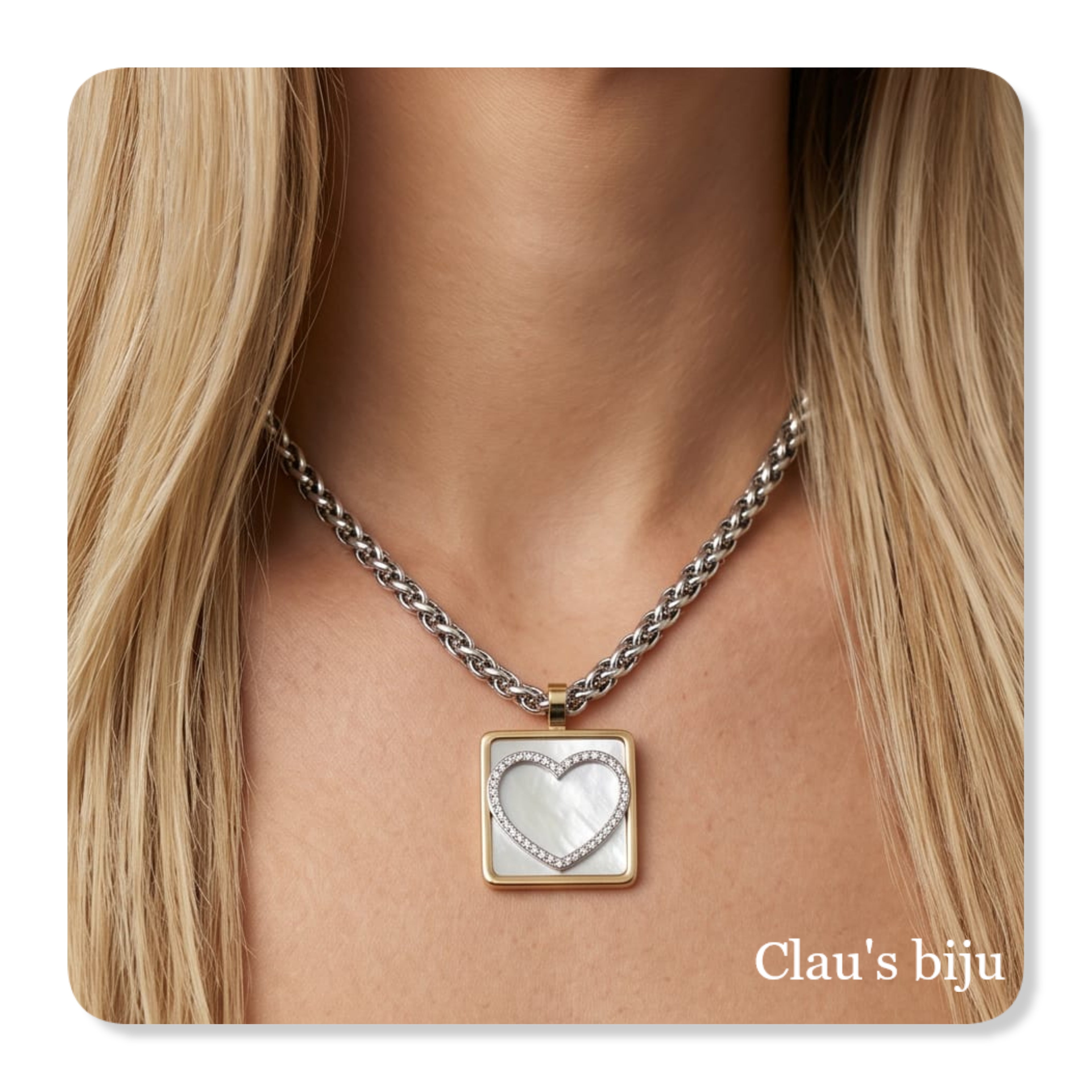 Steel necklace