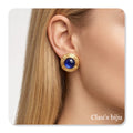Boucles d'oreilles plaquées or