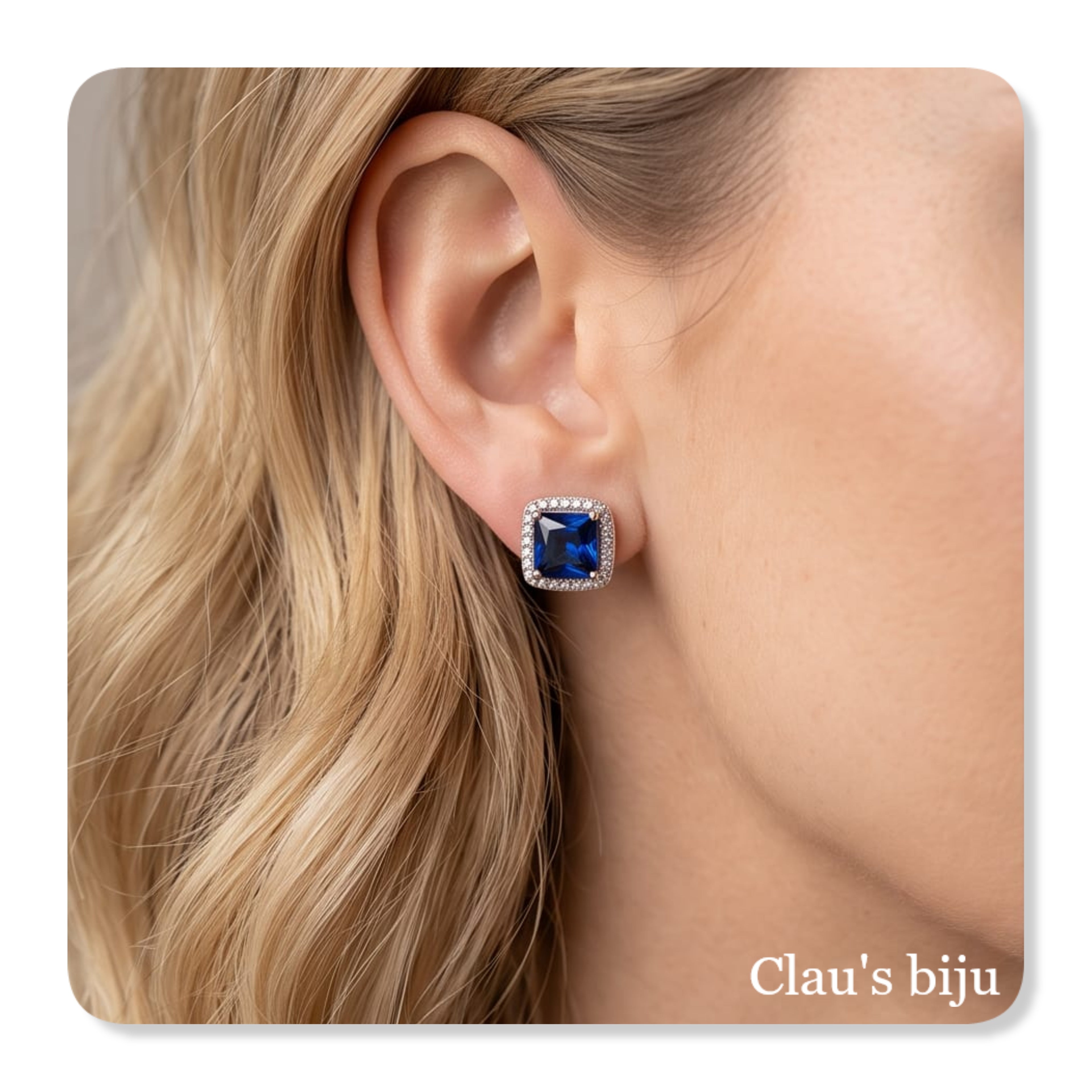 Boucles d'oreilles en argent