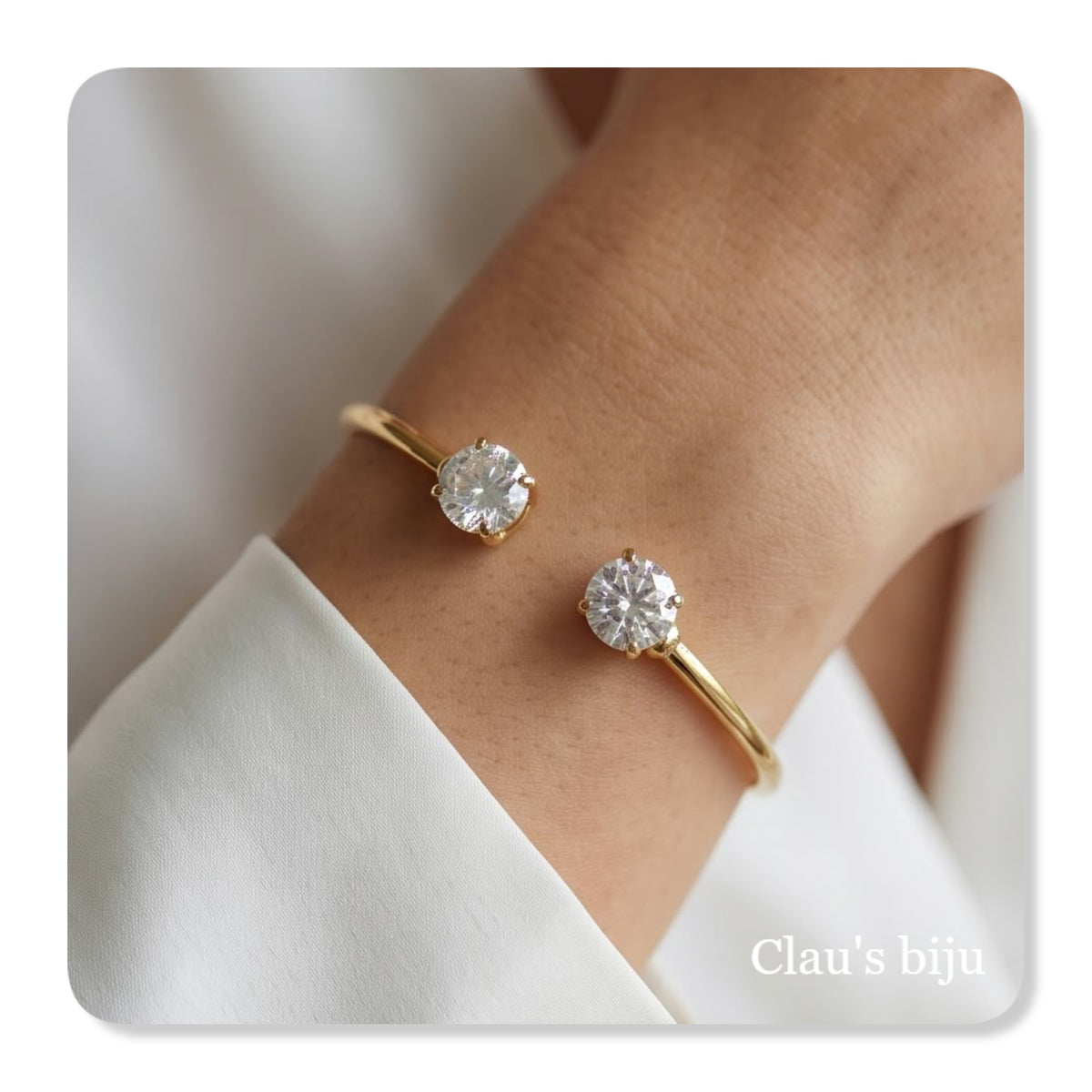Pulseira em aço, ajustável