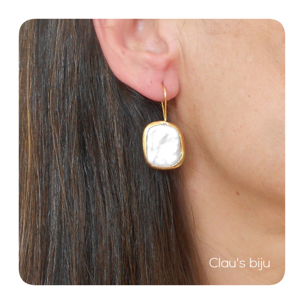 Colar banhado a ouro de 18 quilates