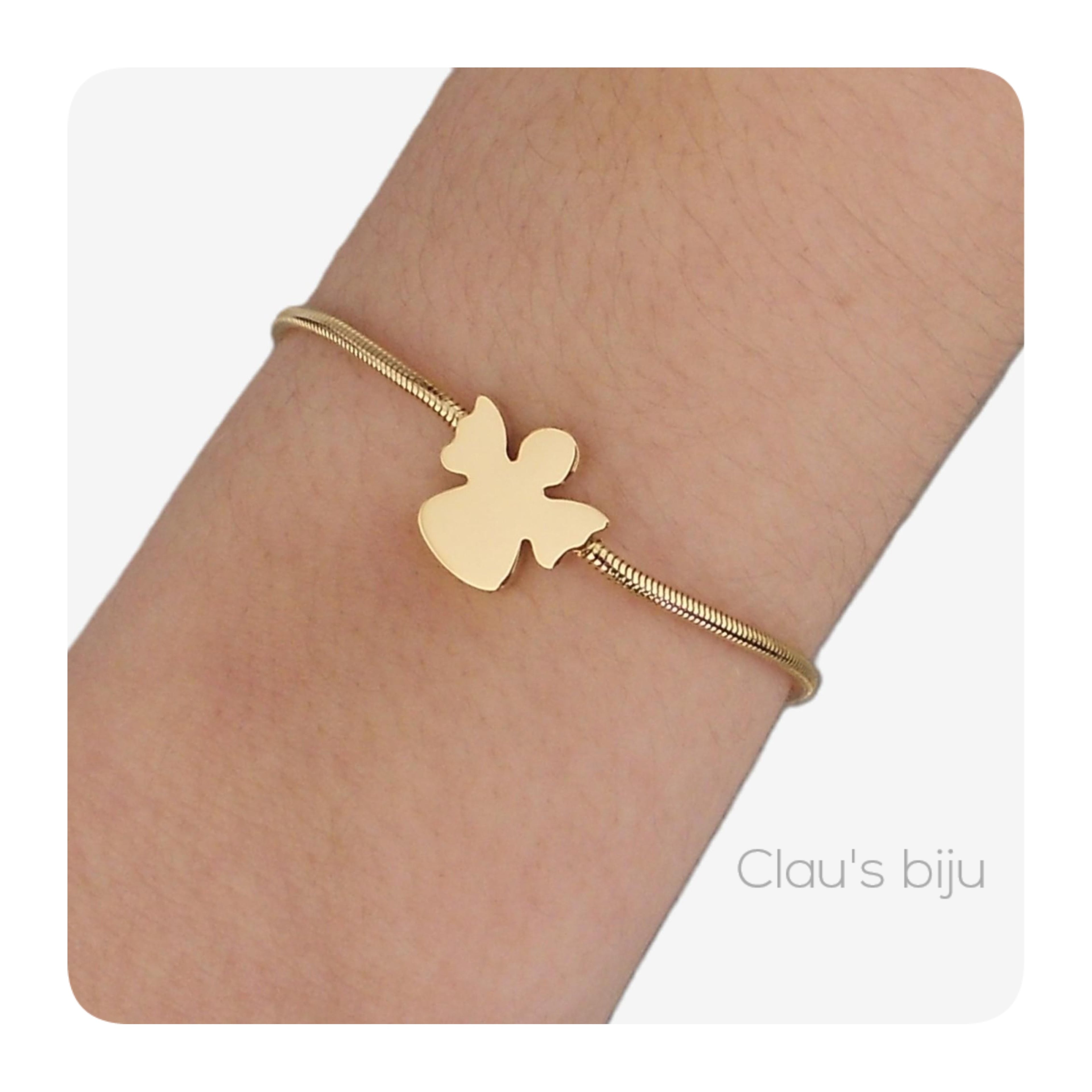 Pulseira em aço
