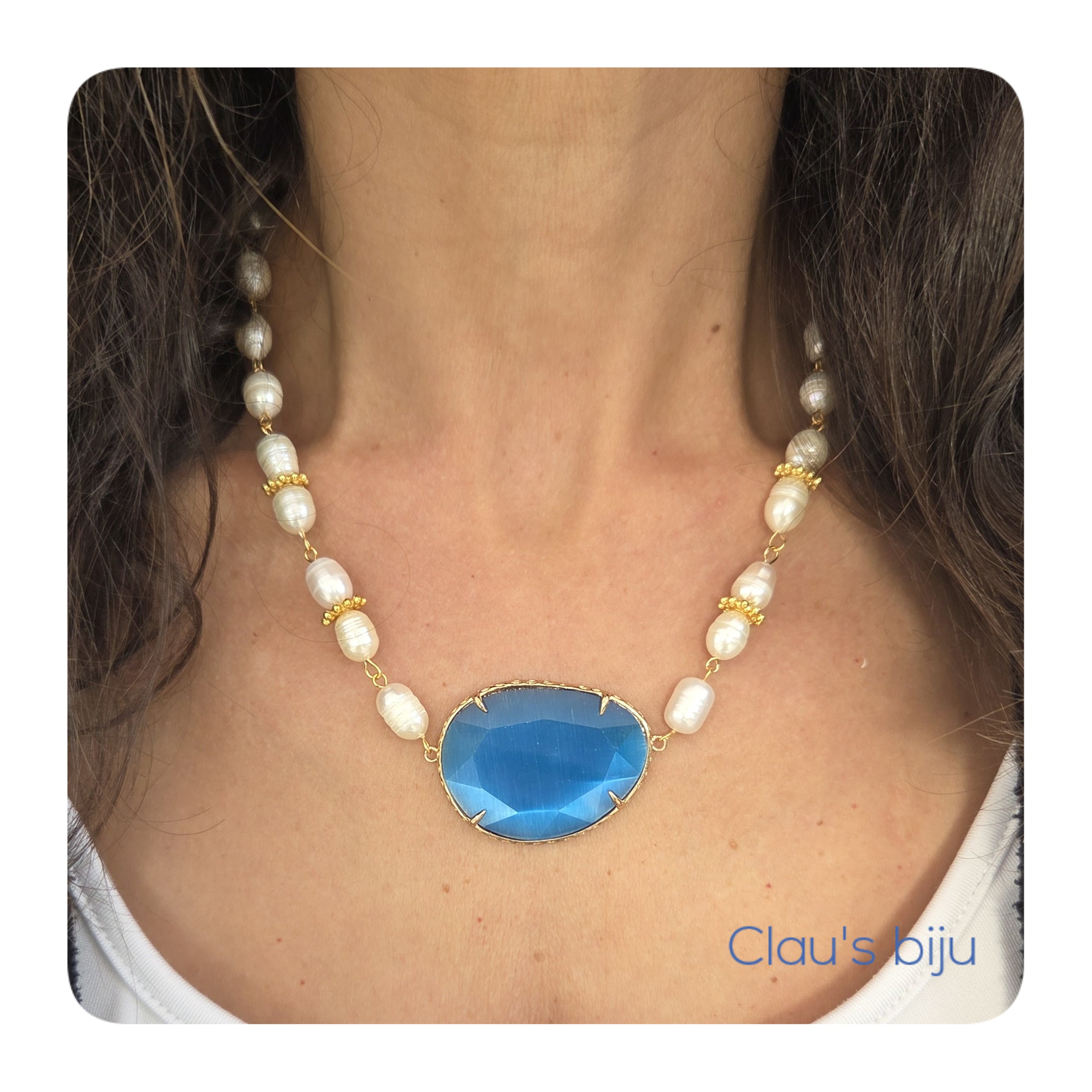 collier de perles d'eau douce