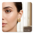 Boucles d'oreilles en acier