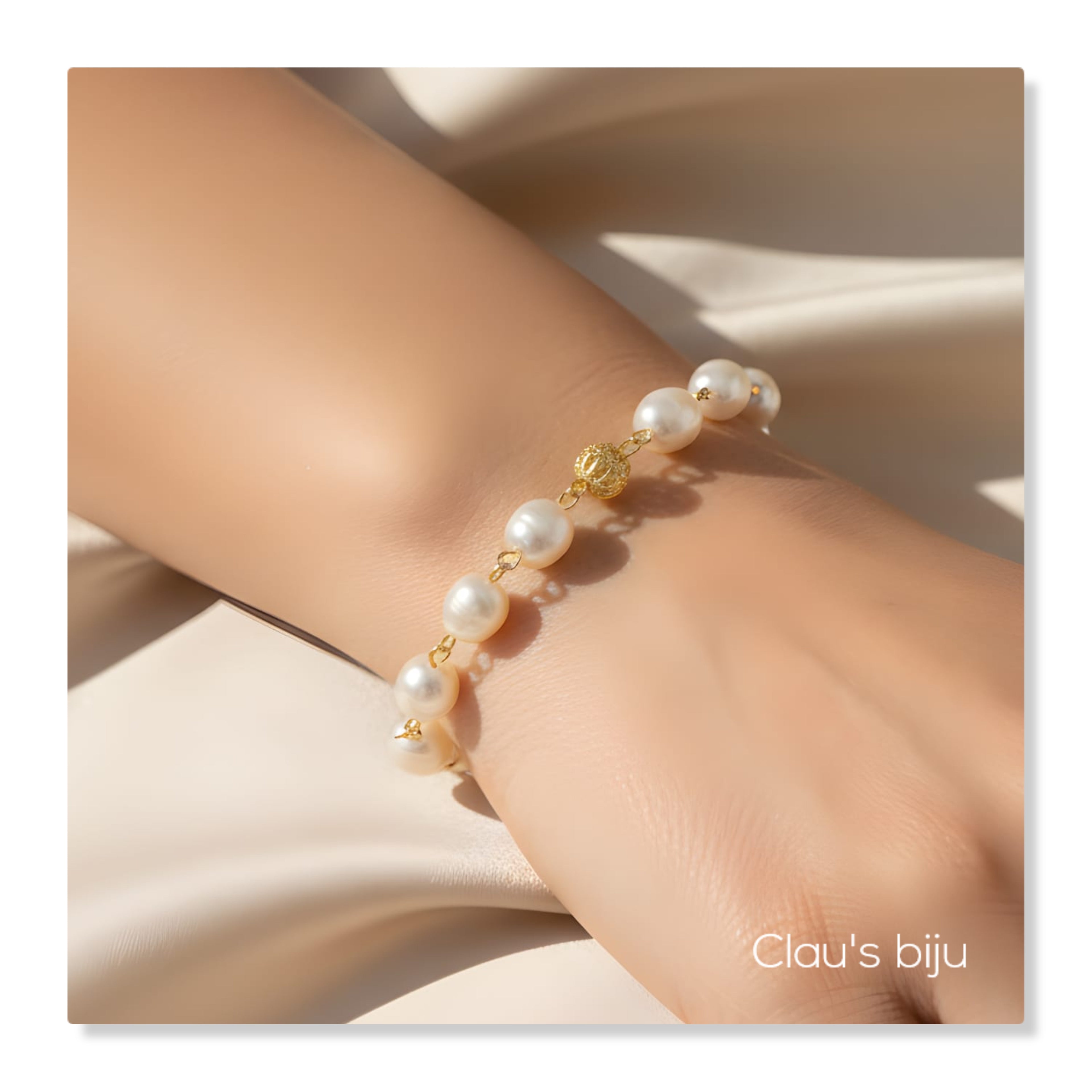 bracelet de perles d'eau douce