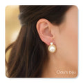 Boucles d'oreilles en acier