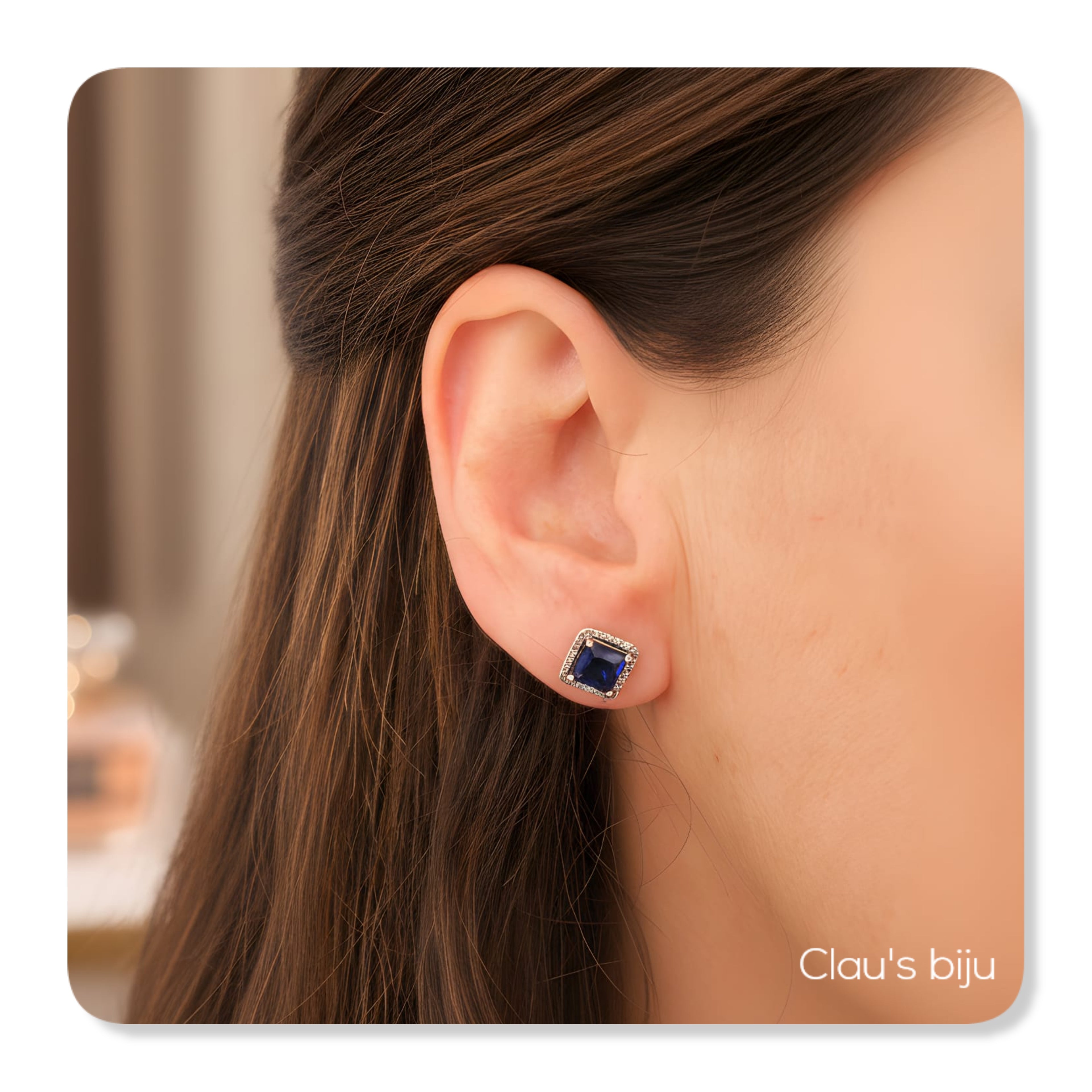 Boucles d'oreilles en argent