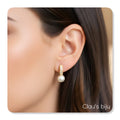 Boucles d'oreilles en acier