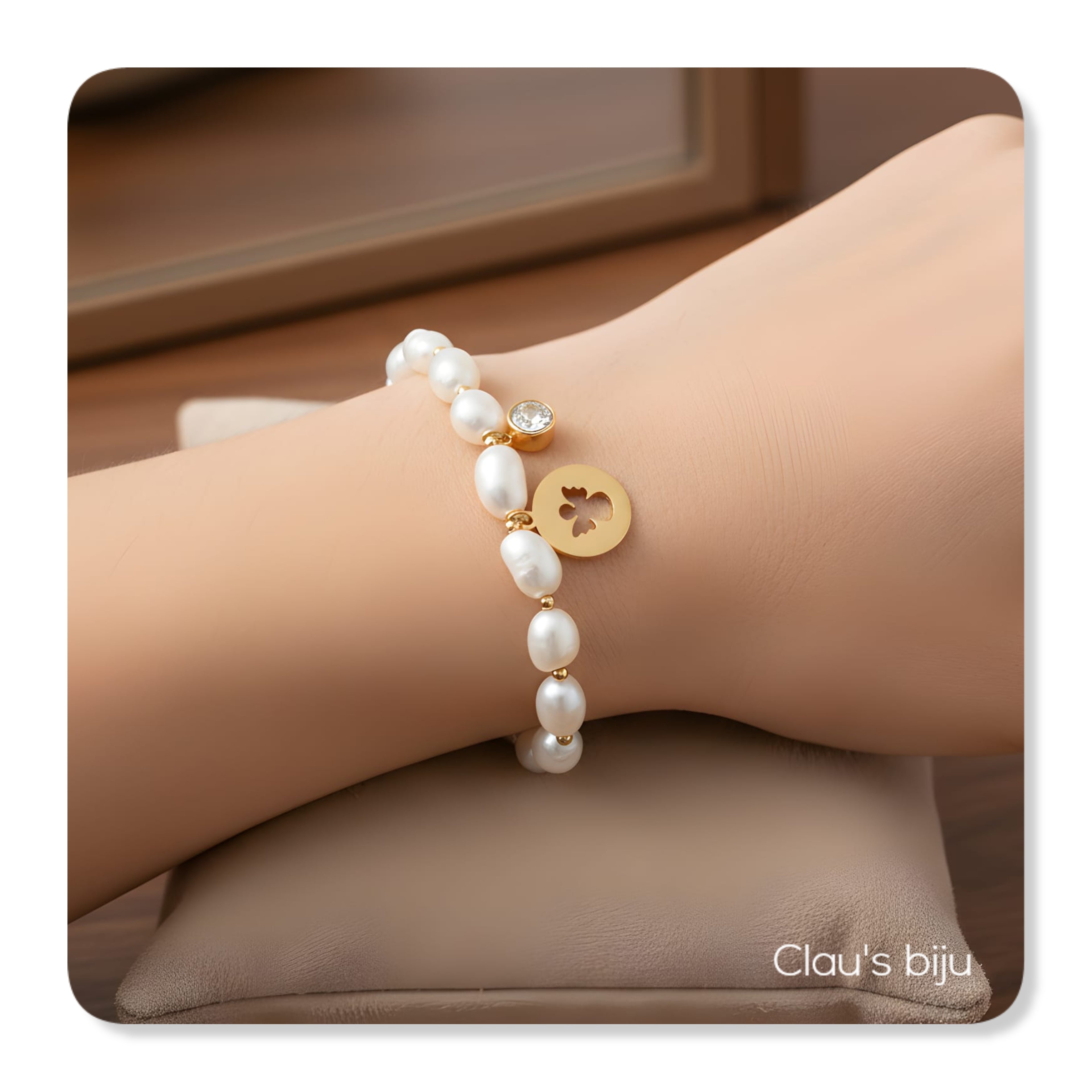 Freshwater pearl bracelet