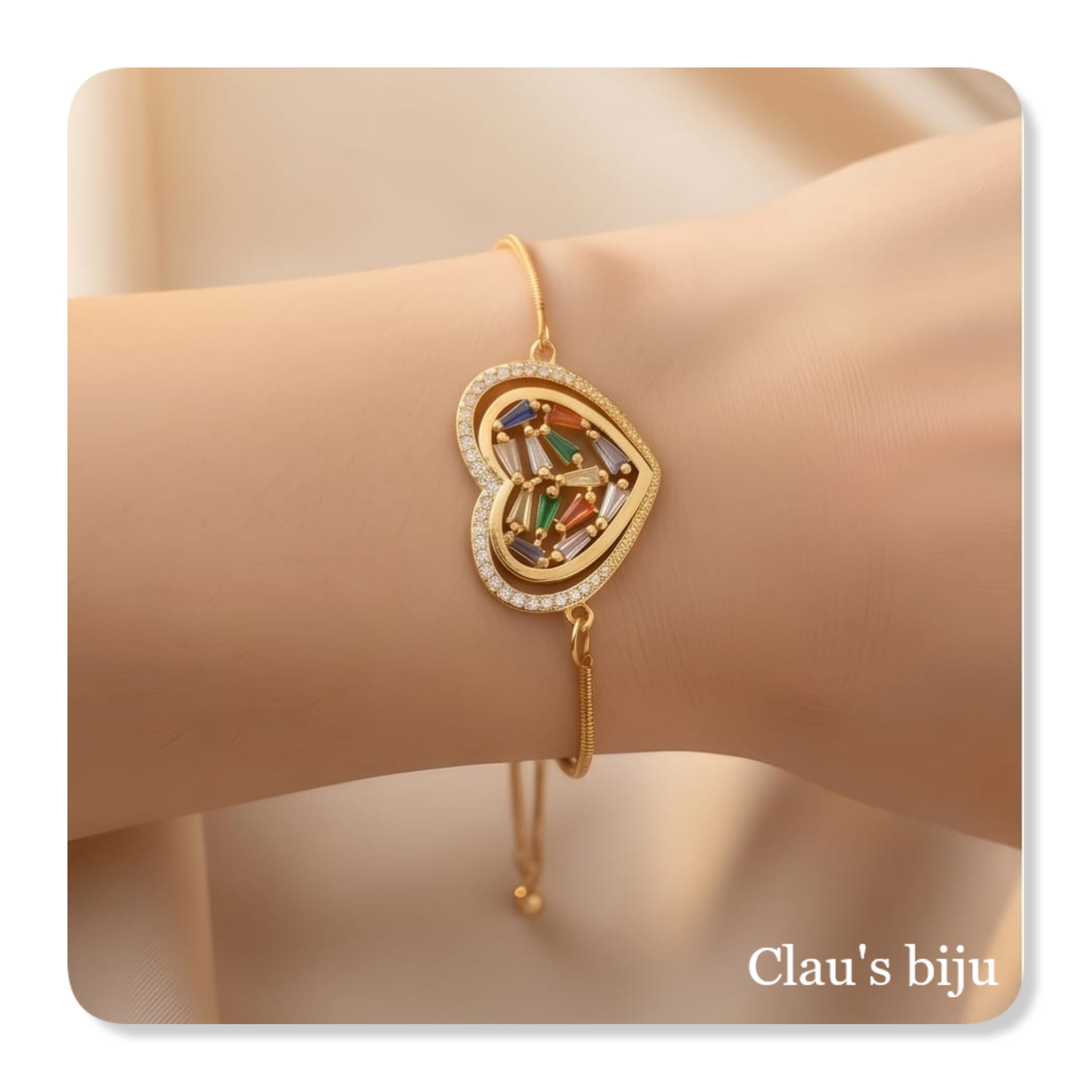 Pulseira em aço