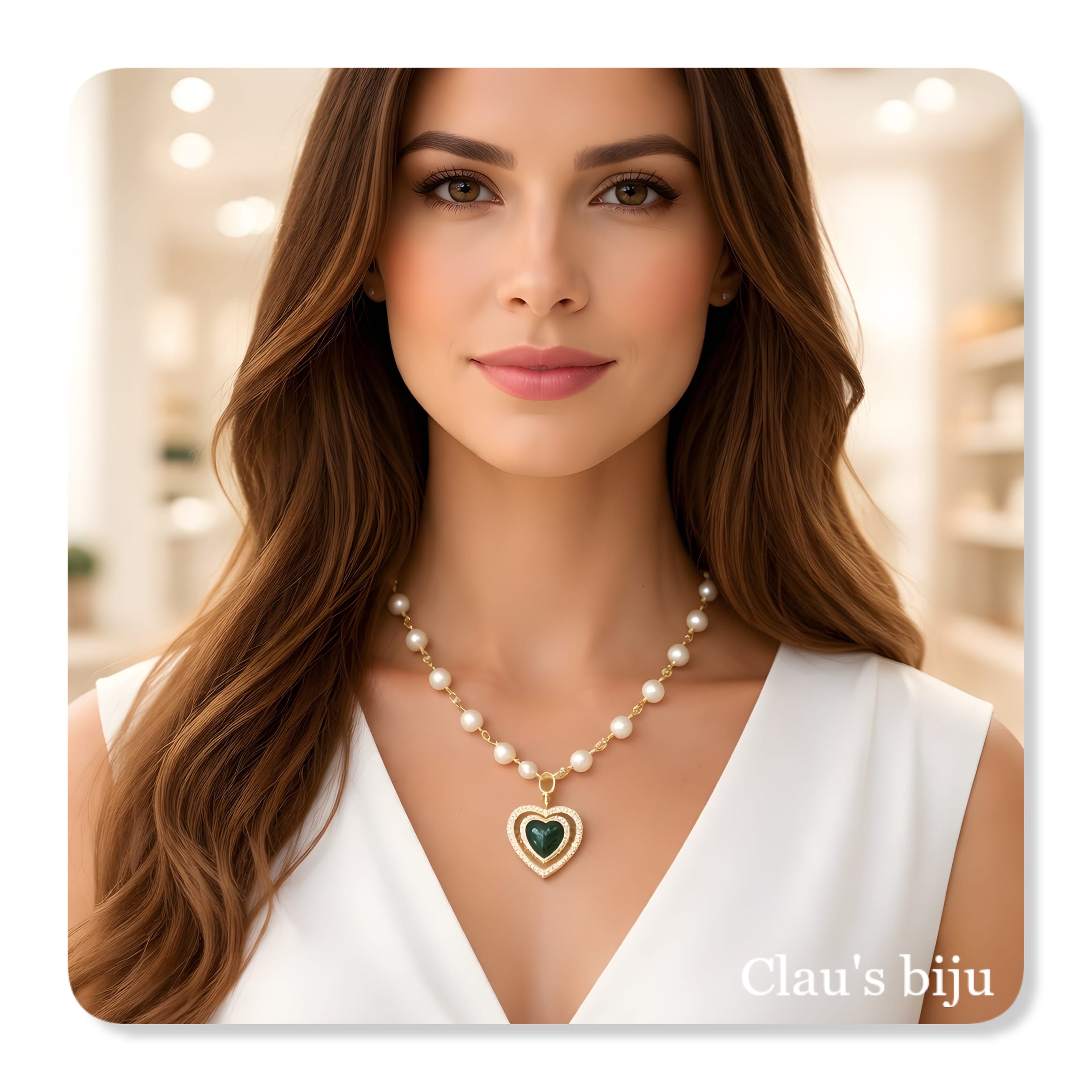 collier de perles d'eau douce