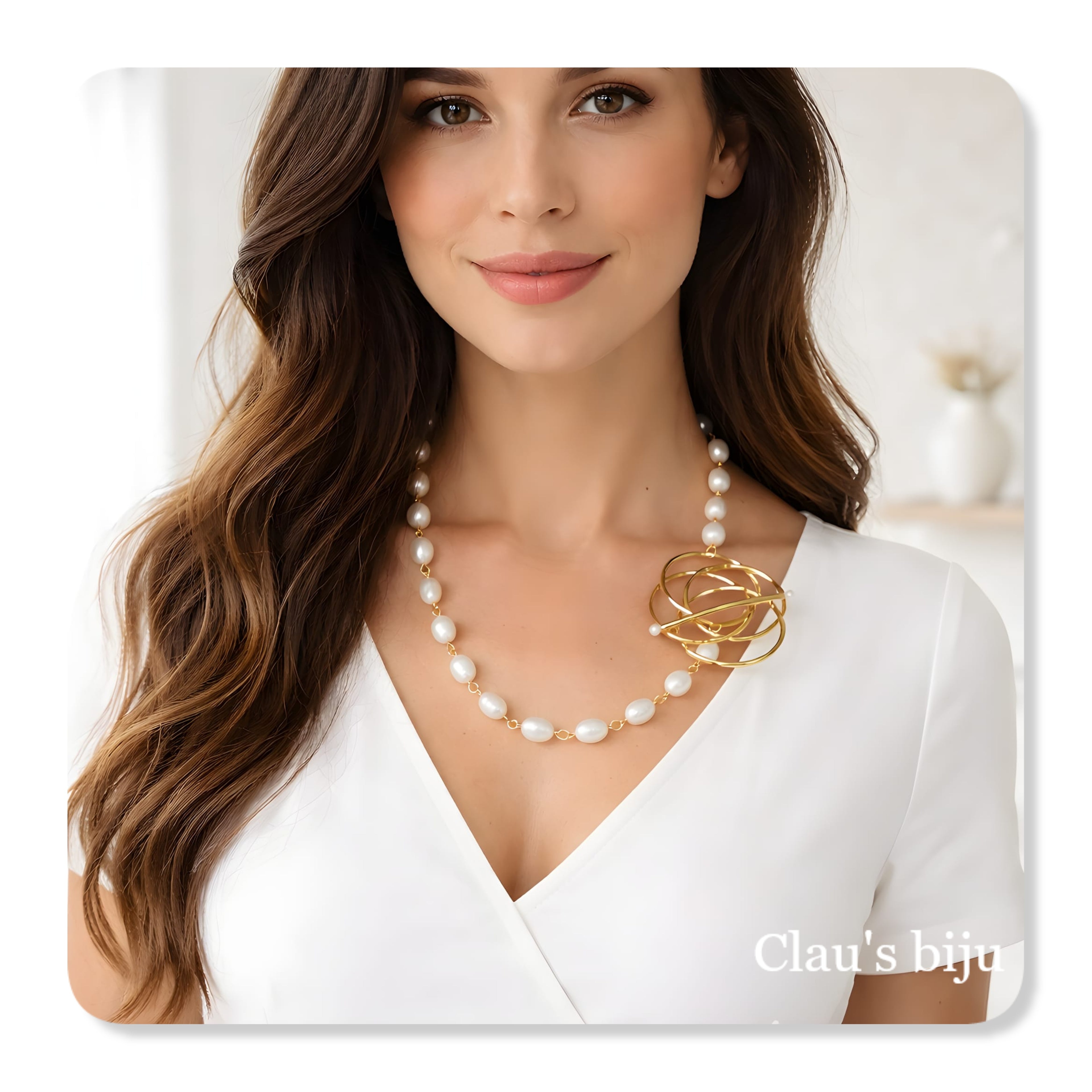 collier de perles d'eau douce