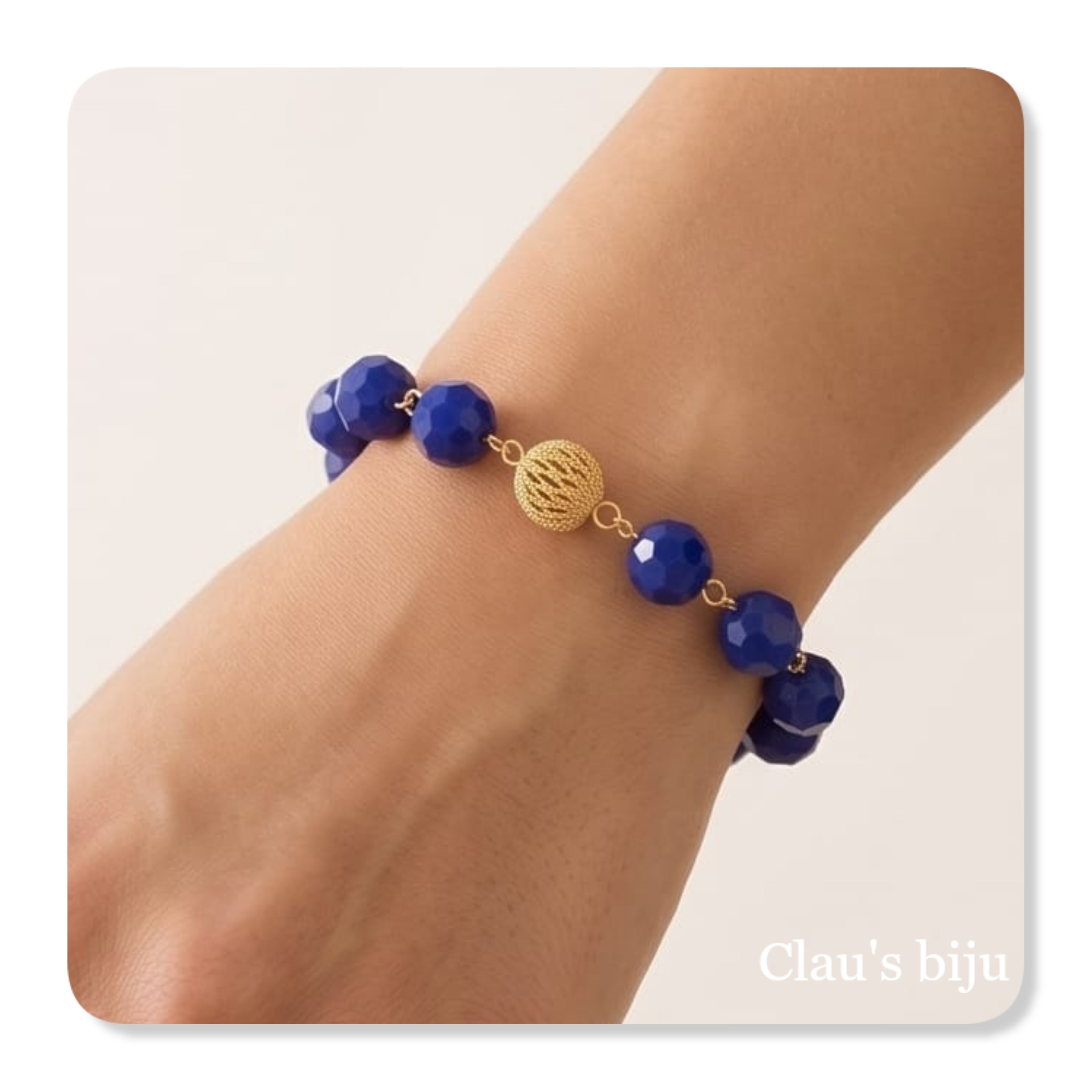 Colar com cristais spinelli, banhado a ouro de 18 quilates