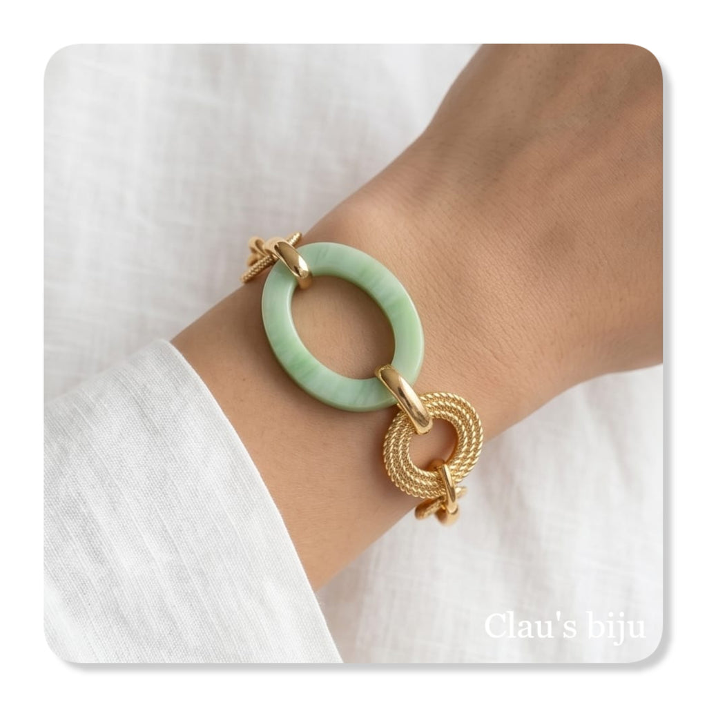Pulseira em aço