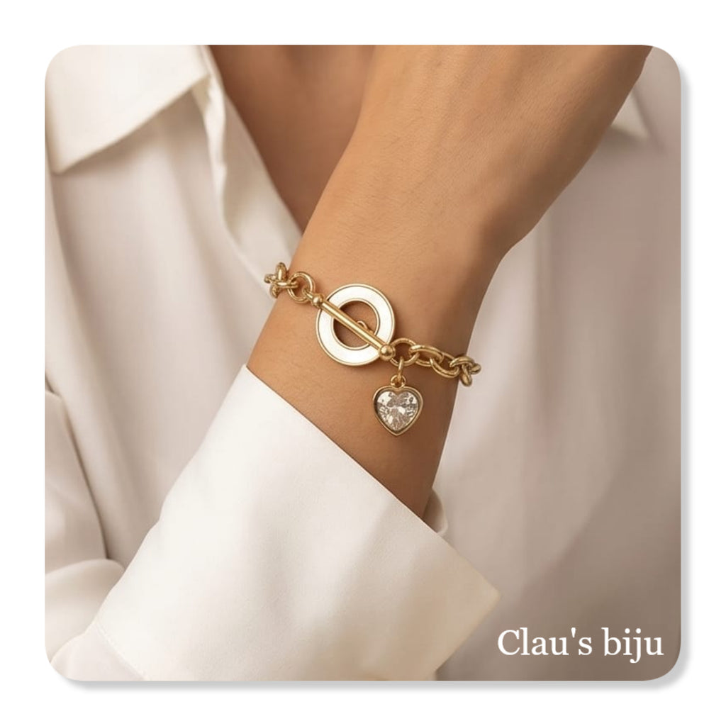 Pulseira em aço