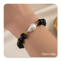 Bracelet orné de pierres d'onyx