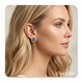 Steel earrings